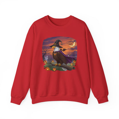 Bald Eagle Halloween Bird Sweatshirt - Spooky Halloween Costume for Bird Lovers