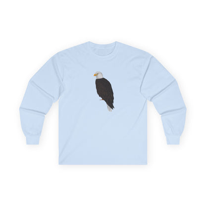 Bald Eagle Birding & Birdwatching Bird Cotton Long Sleeve T-Shirt