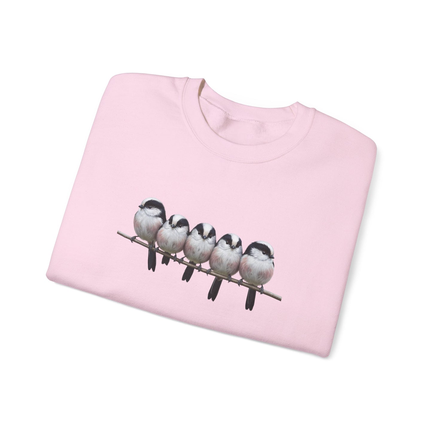 Long Tailed Titmouse Sweatshirt | Bird Watcher Crewneck | Unisex Songbird Gift for Bird Lovers