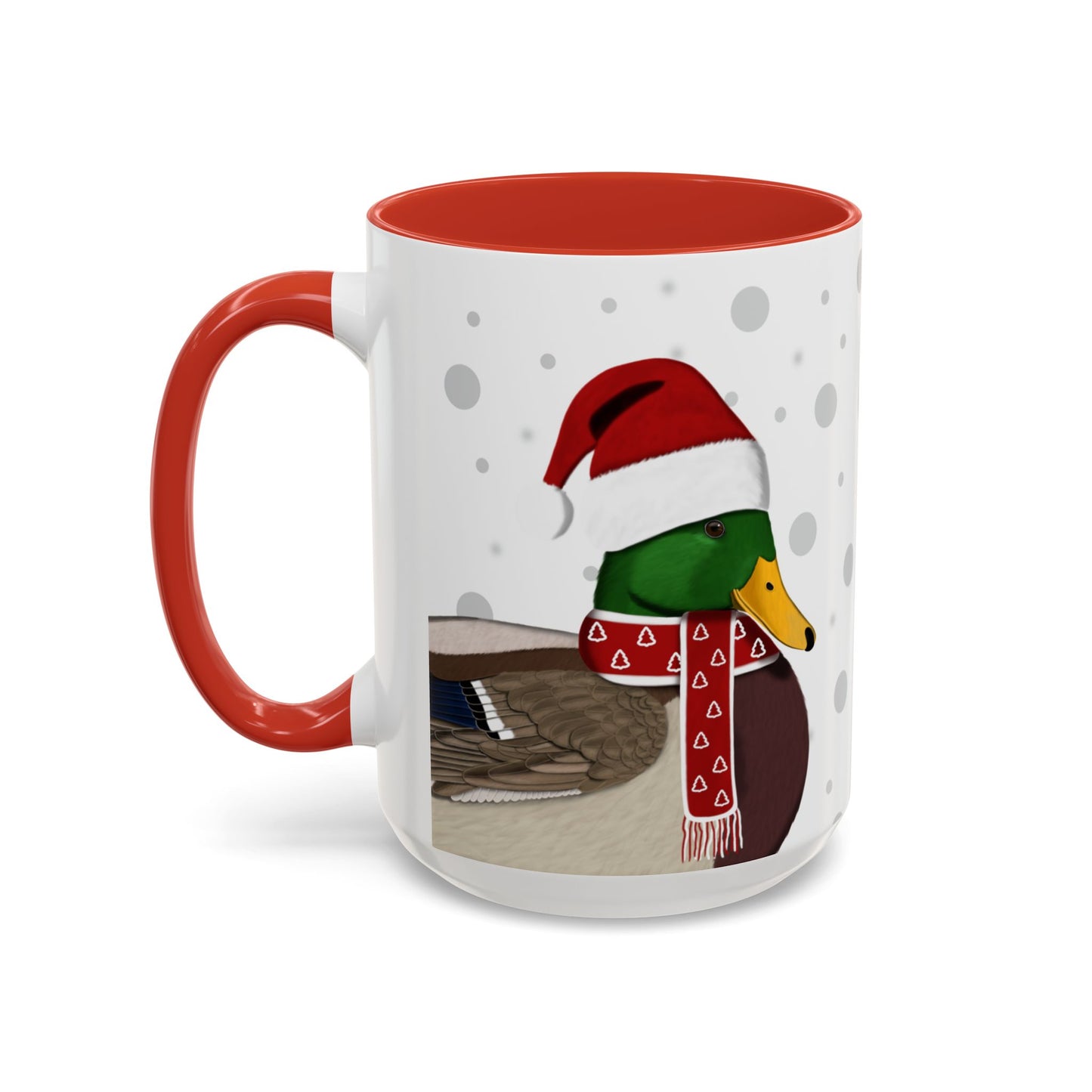 Mallard Christmas Bird Coffee Mug