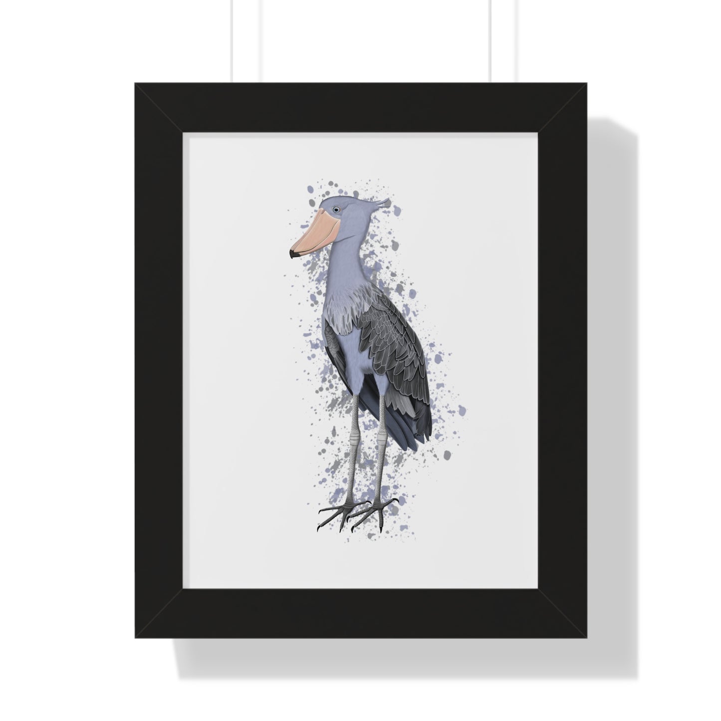Shoebill Bird Framed Poster