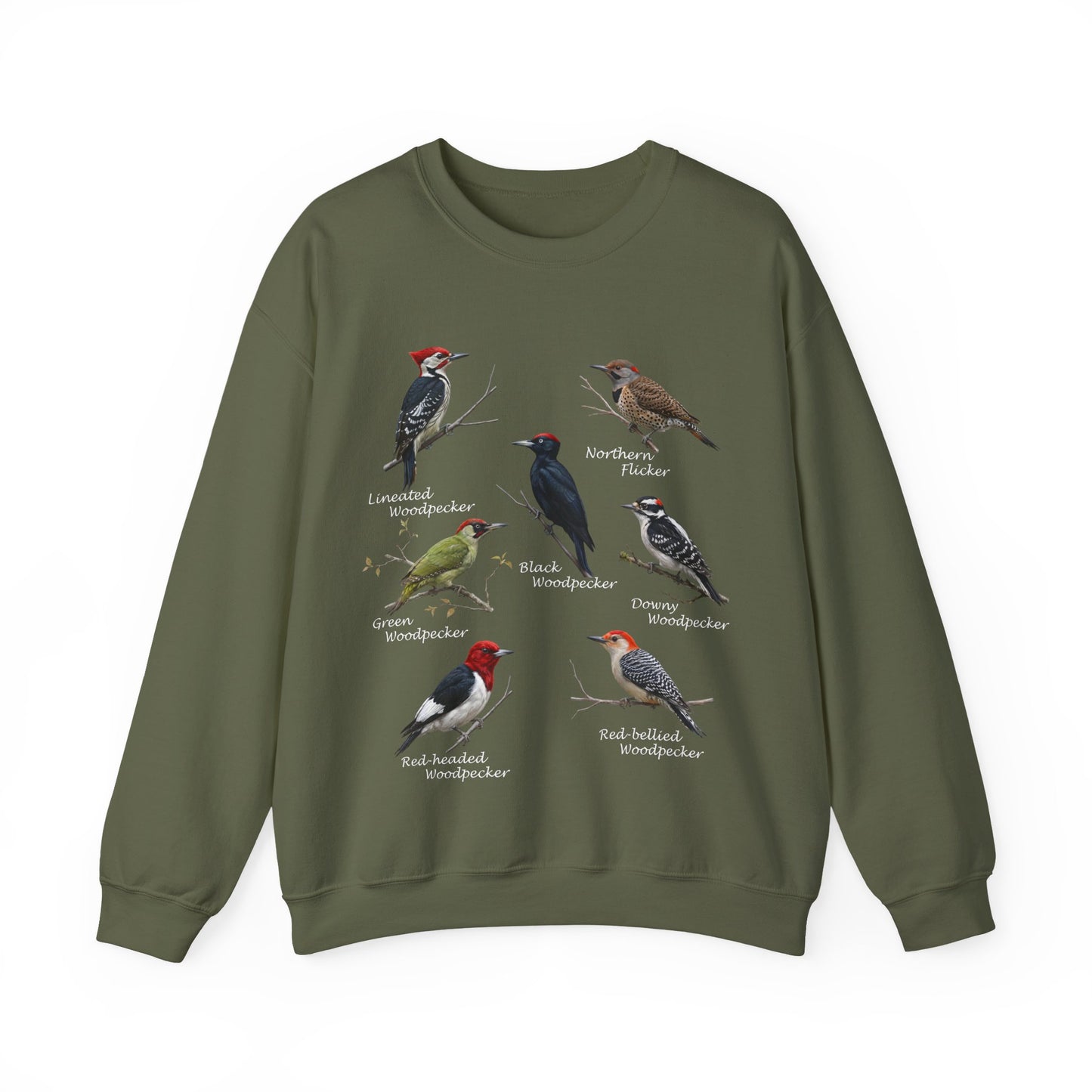 Woodpecker Sweatshirt – Animal Lover Gift and Avian Enthusiast style