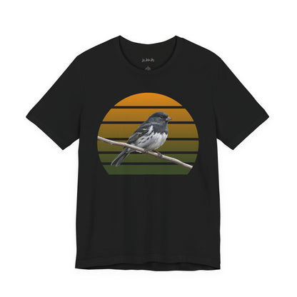 Dark-Eyed Junco T-Shirt | Unisex Retail Fit Bird Lover Tee | Wildlife Birder Gift