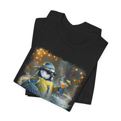 Blaumeise Vogel T-Shirt – band tshirt, bird graphic tee