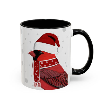 Cardinal Christmas Bird Coffee Mug