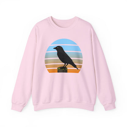 Western Jackdaw Birdlover Ornithologist Bird Sweatshirt