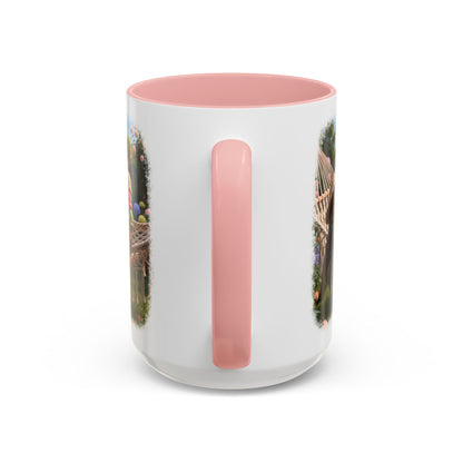Robin Rosi Ice Cream Garden Premium Mug for Bird Lovers