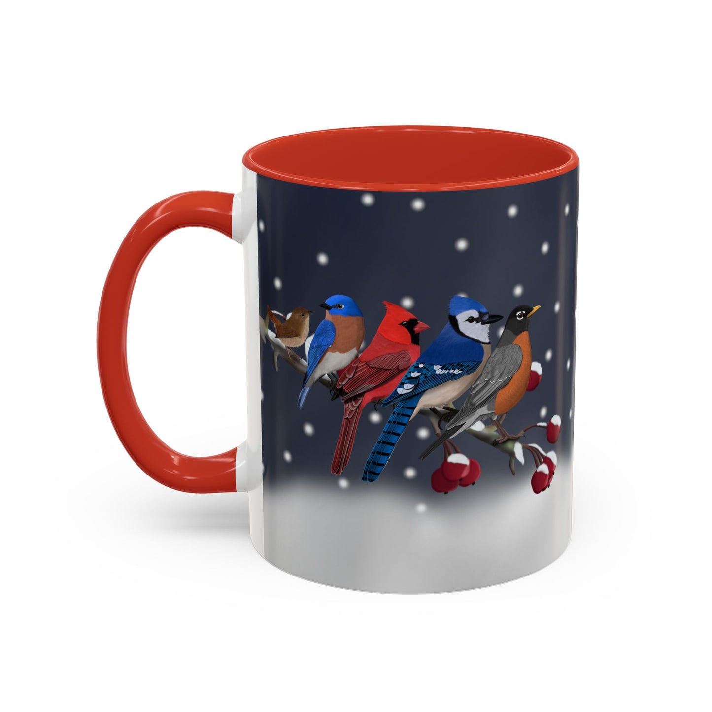 Backyard Birds Coffee Mug | Ceramic Christmas Gift for Bird Lovers