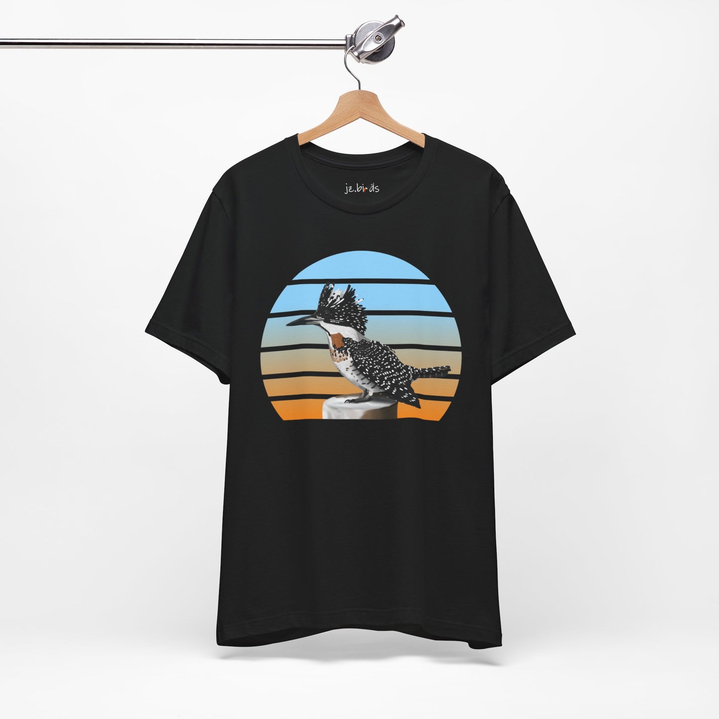 Crested Kingfisher Birdwatcher Bird T-Shirt