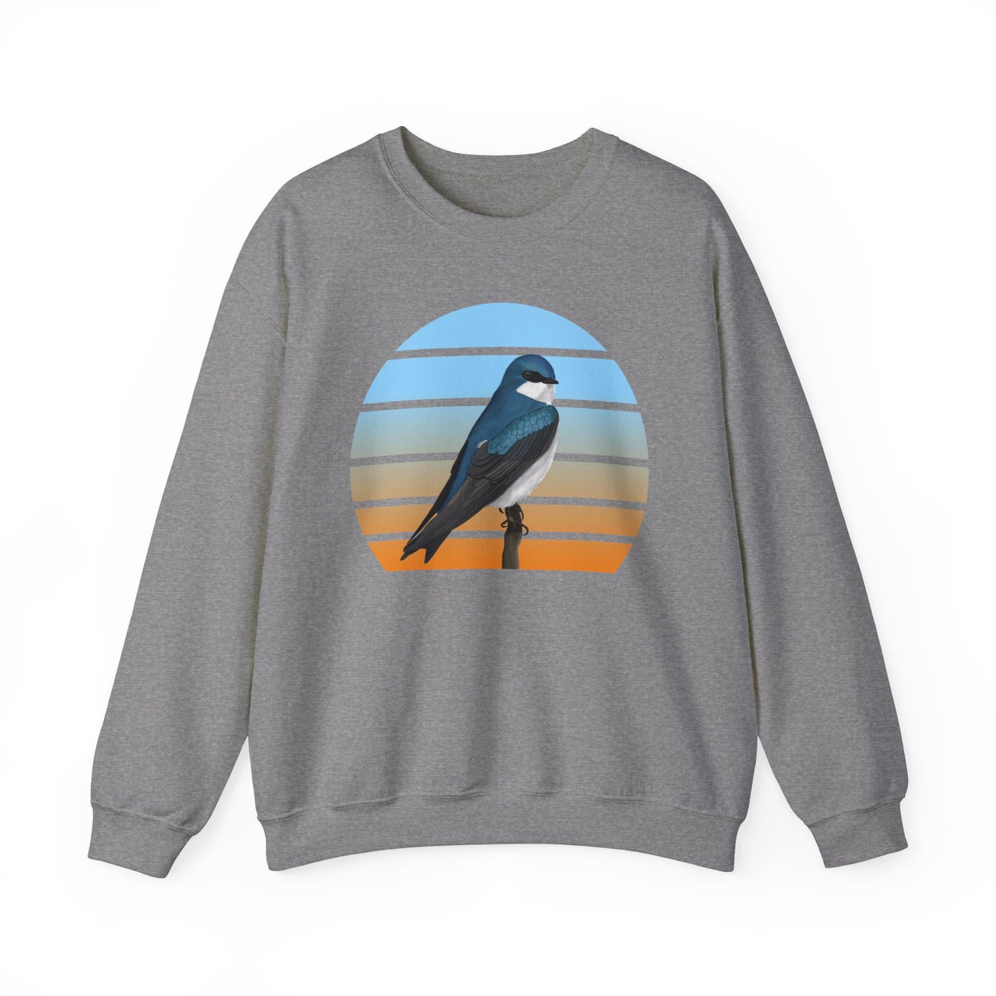 Tree Swallow Birdlover Ornithologist Bird Sweatshirt