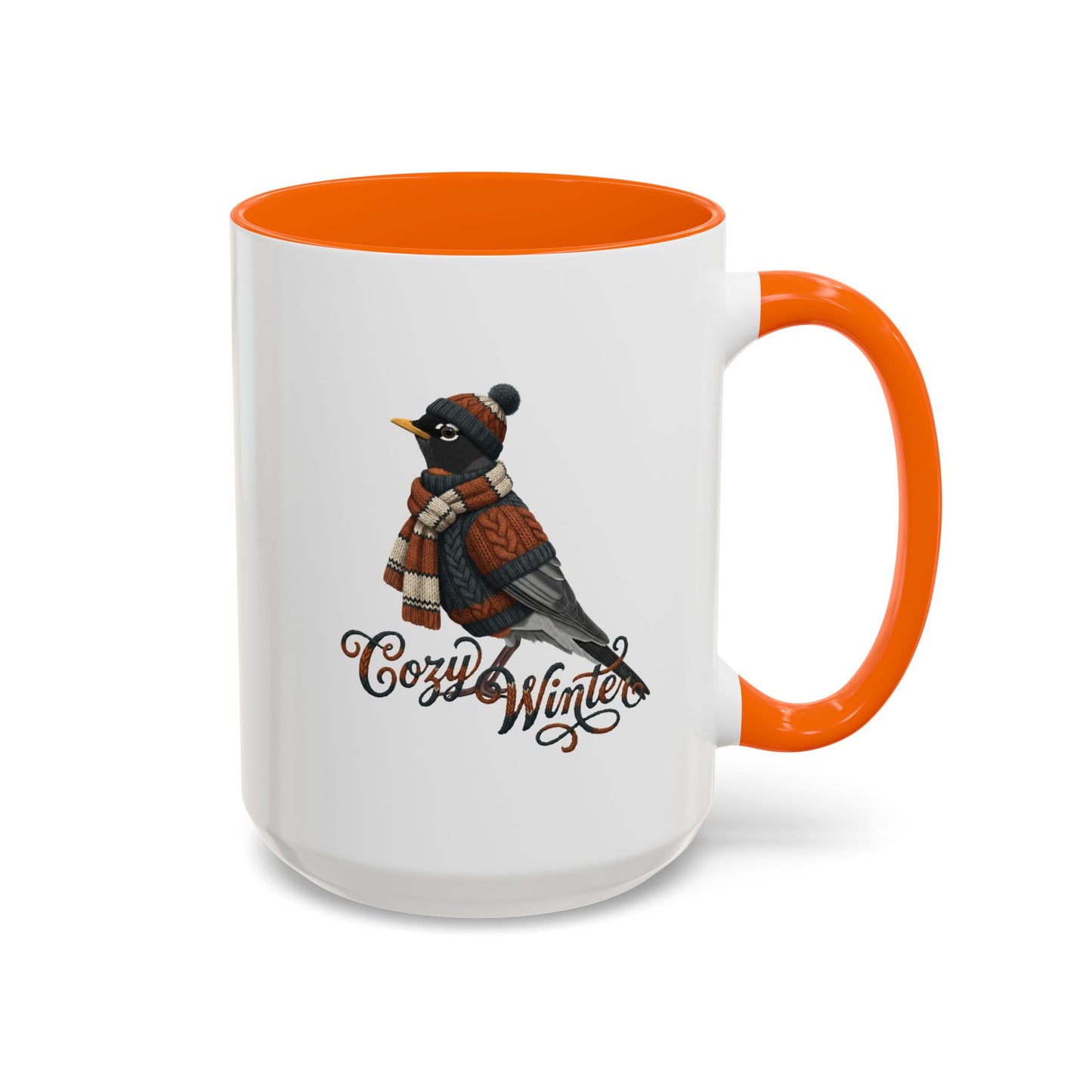 American Robin Ceramic Bird Coffee Mug – Custom Gift for Bird Watchers