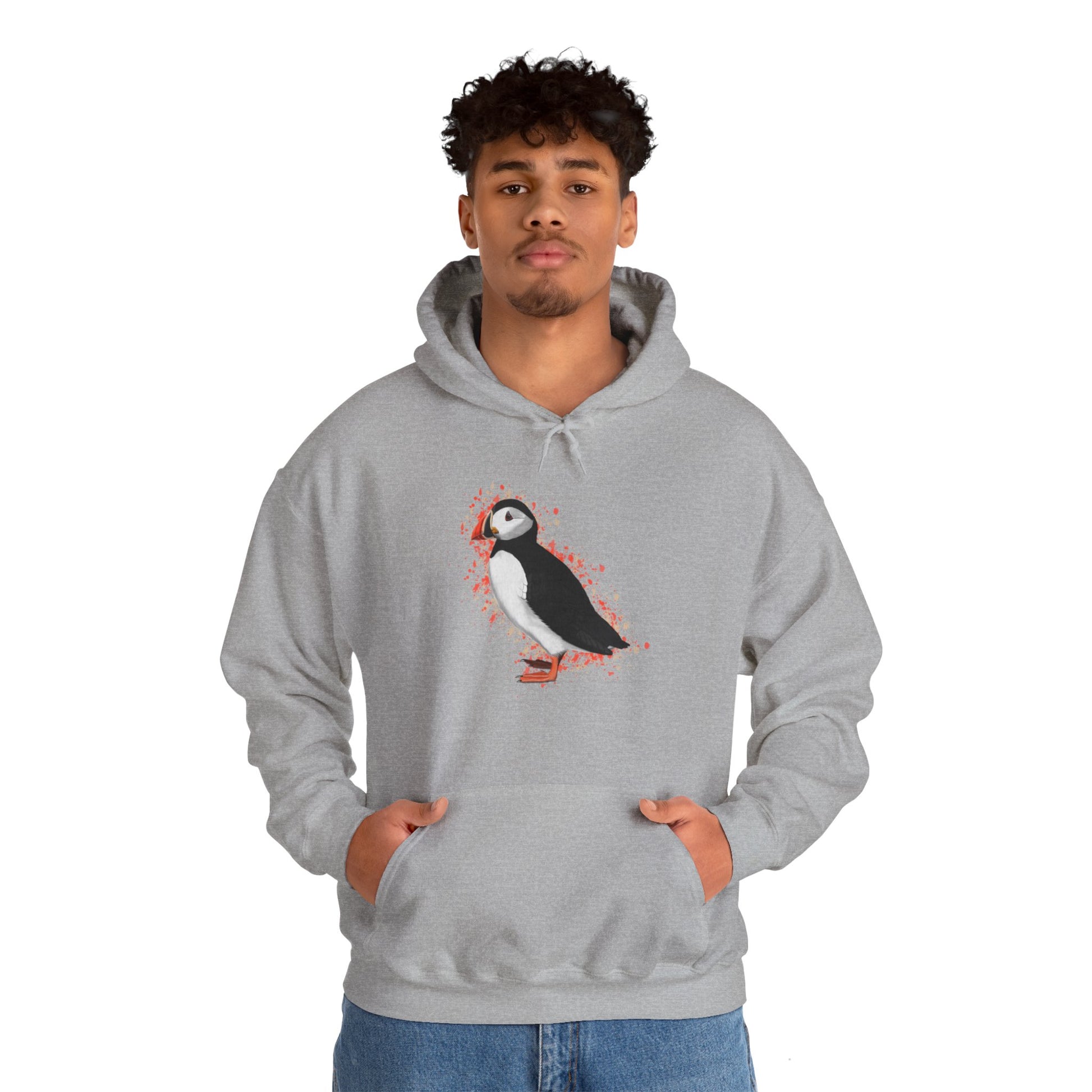 Puffin Bird Unisex Hoodie - jz.birds