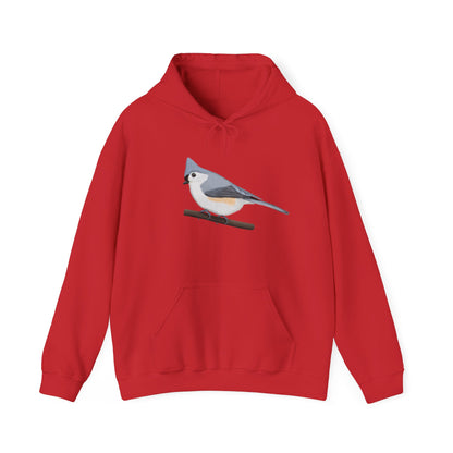 Tufted Titmouse Bird Birdwatching Birder Hoodie