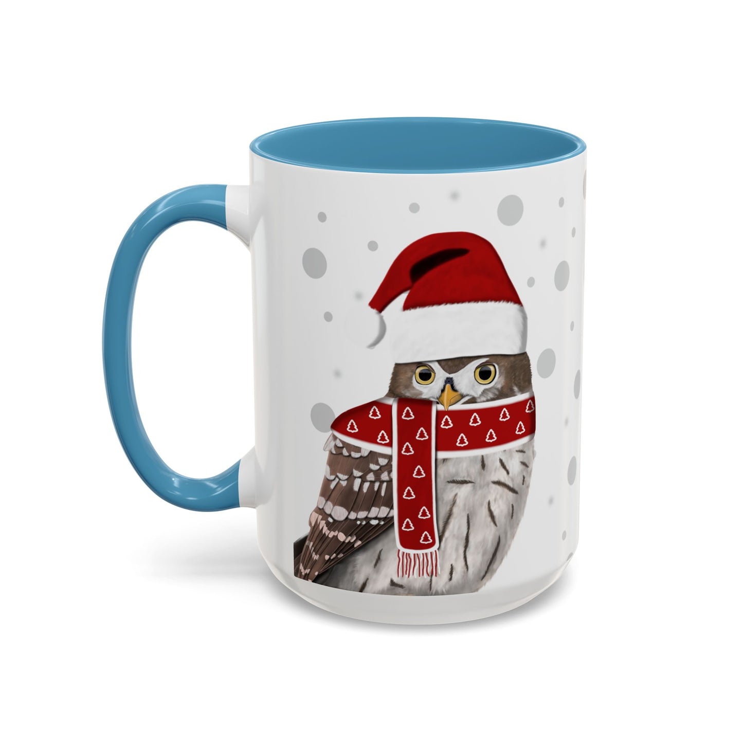 Owl Christmas Bird Coffee Mug