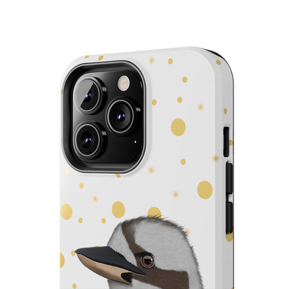 Kookaburra Bird Art Tough Phone Case White