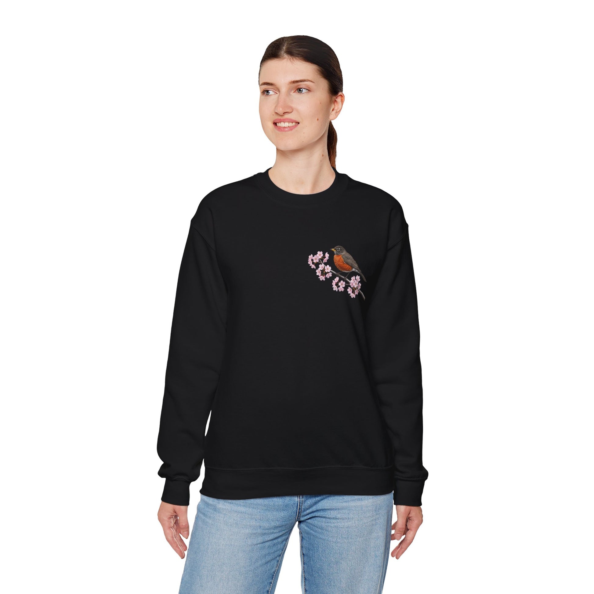 American Robin Sweatshirt – Animal Lover Gift and Avian Enthusiast style
