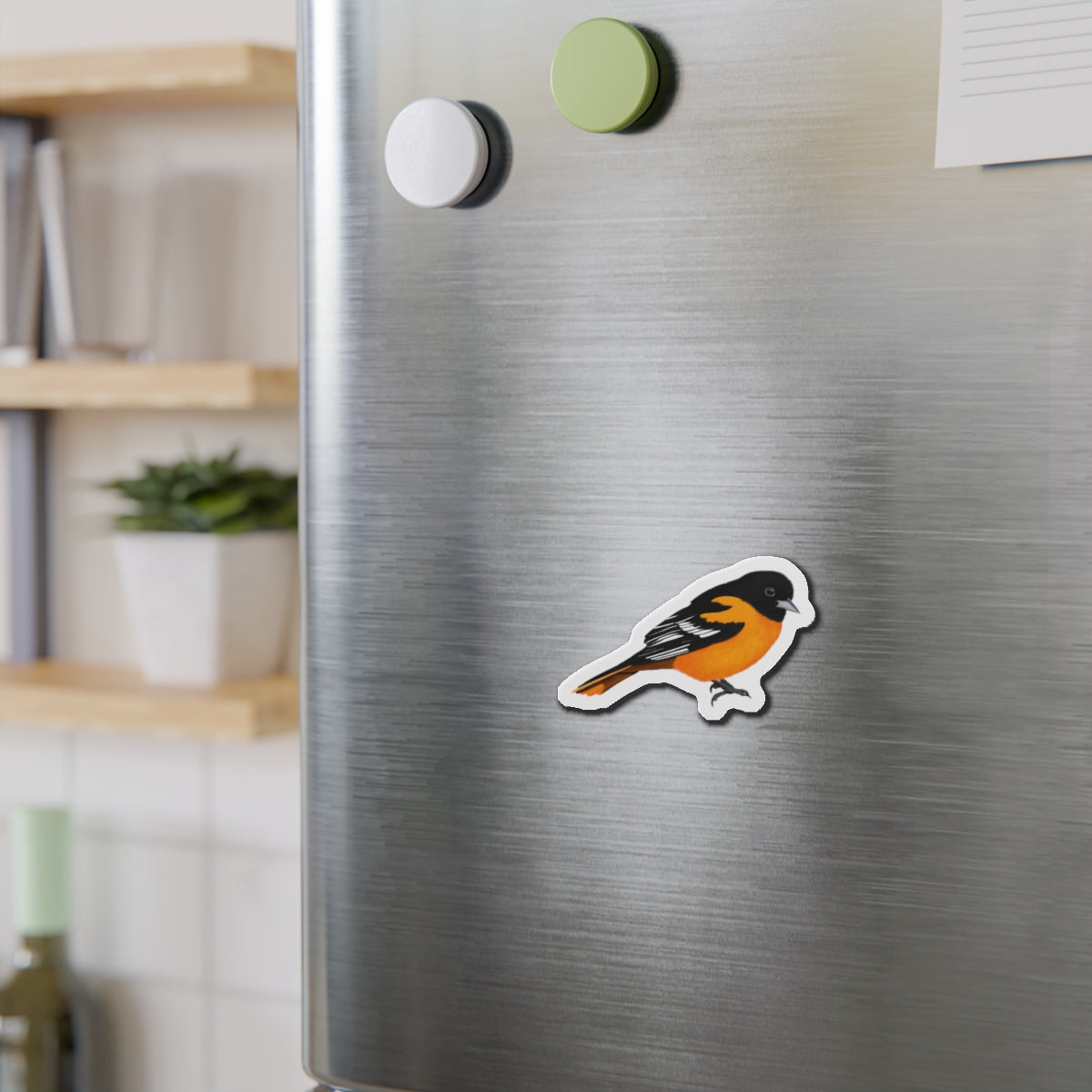 Baltimore Oriole Bird Magnet