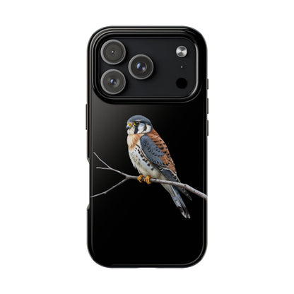 American Kestrel iPhone Case – Premium Tough Phone Cover Black