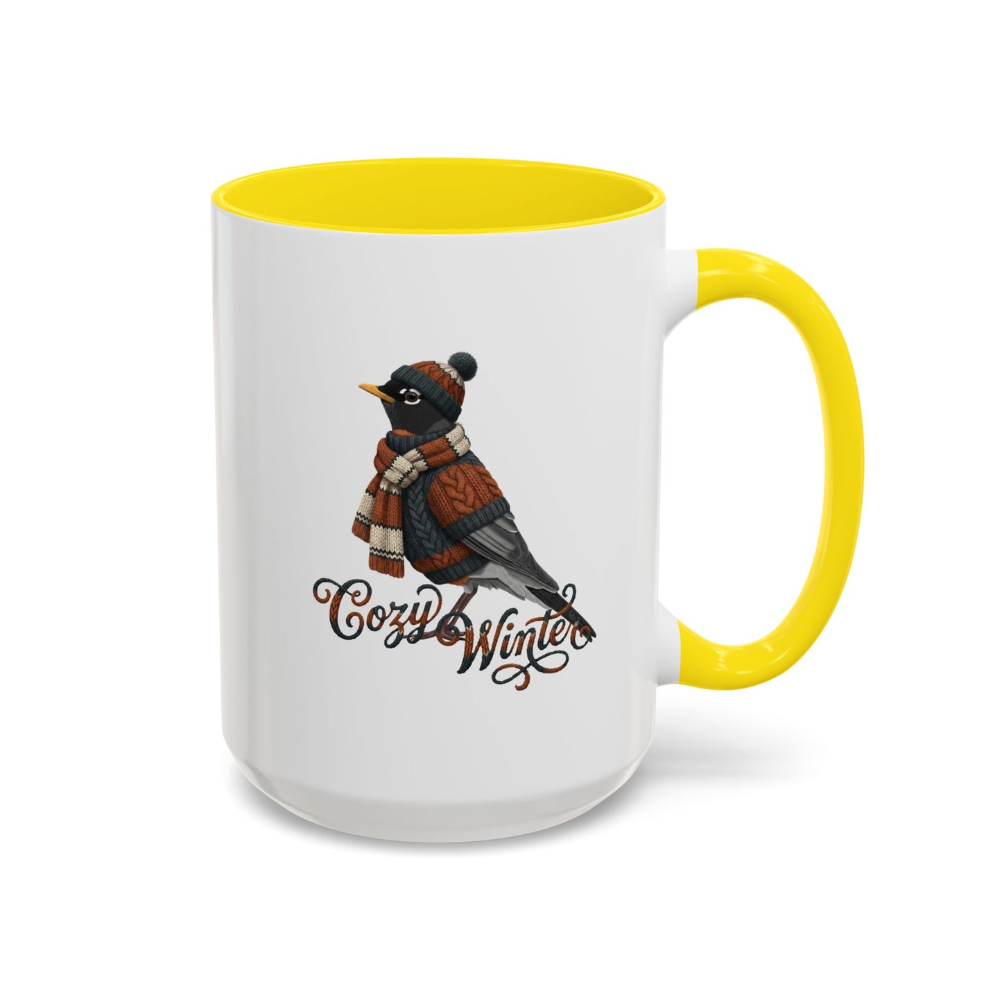 American Robin Ceramic Bird Coffee Mug – Custom Gift for Bird Watchers