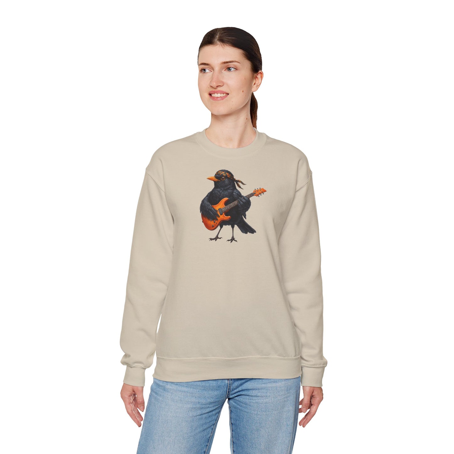 Blacky Amsel Sweatshirt – Die Gartenvögel Offizielles Band Merch (Unisex Pullover)