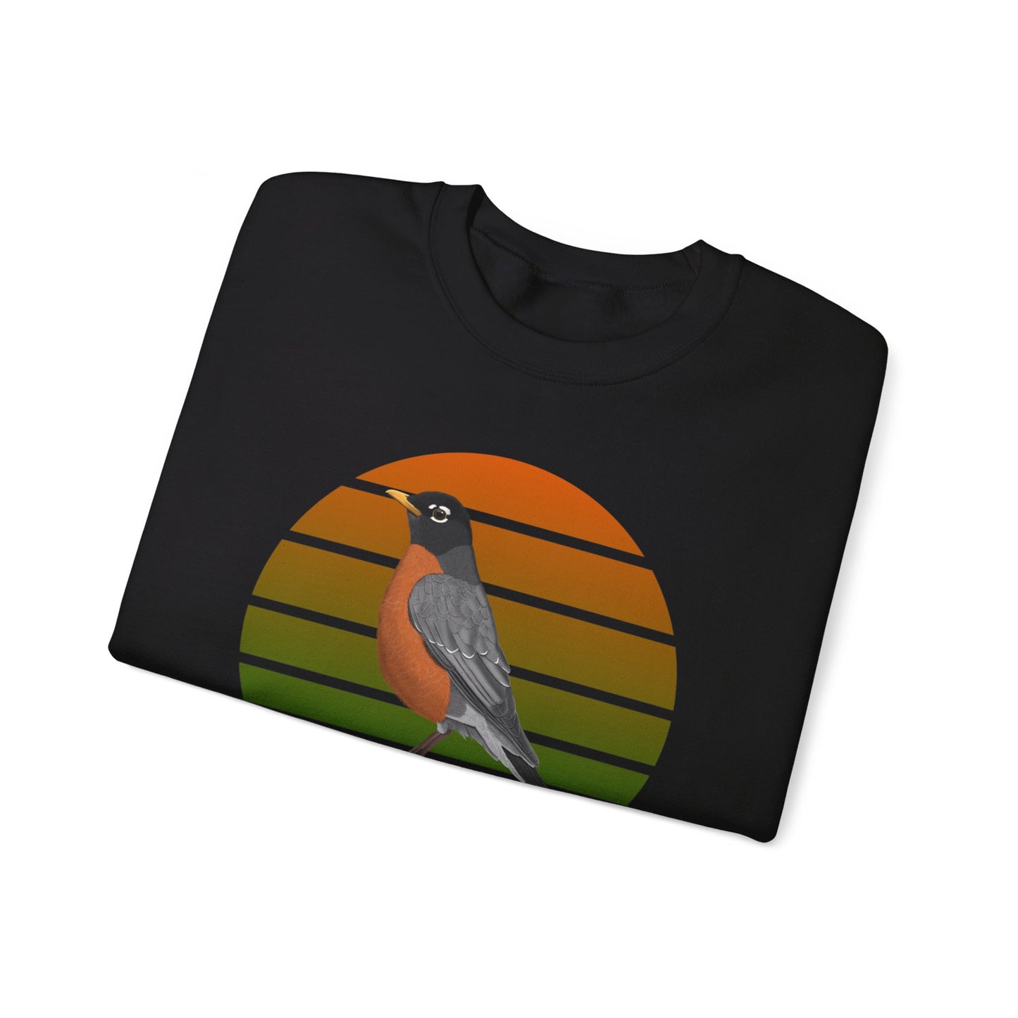 Robin Birdlover Ornithologist Bird Sweatshirt