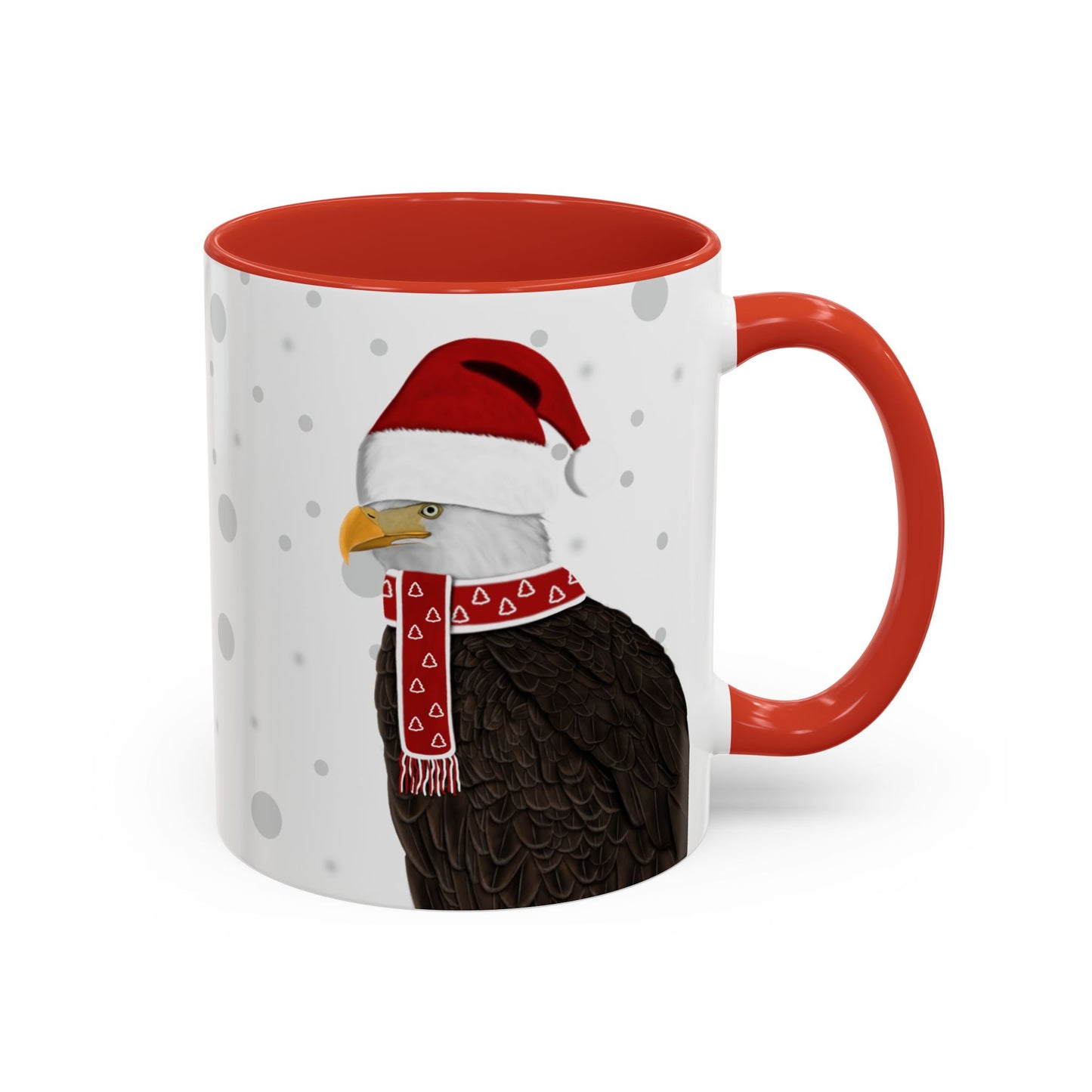 Bald Eagle Christmas Bird Coffee Mug