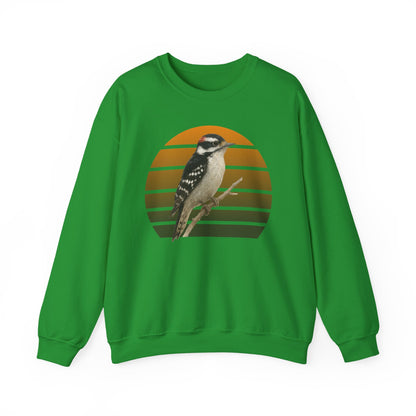 Downy Woodpecker Bird Lover & Bird Watching Bird Sweatshirt