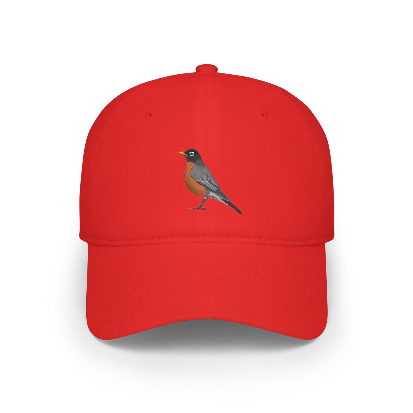 American Robin Hat – Red, One size, Twill