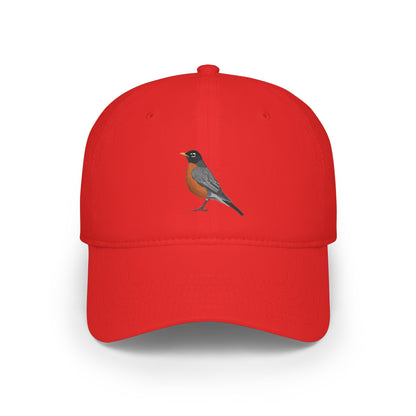American Robin Hat – Red, One size, Twill