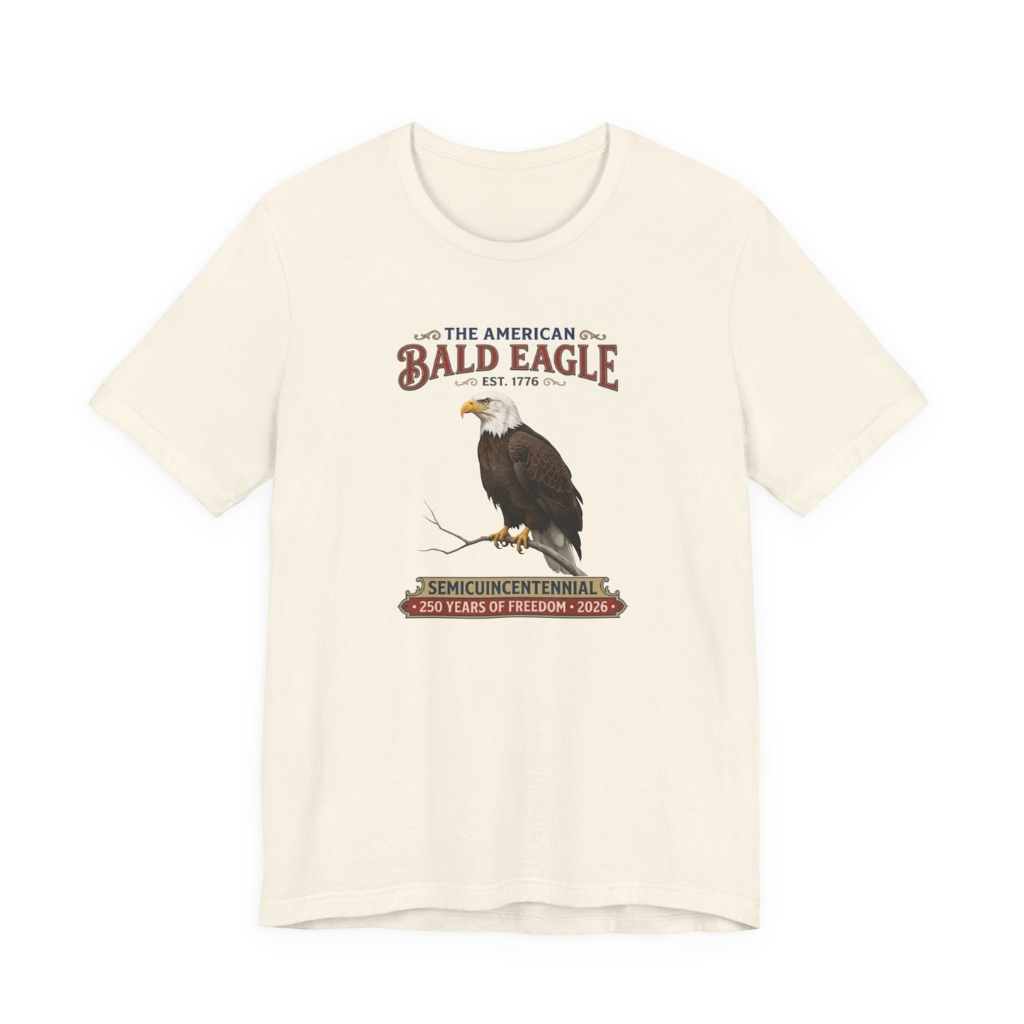 Vintage American Bald Eagle T-Shirt | US 250th Anniversary Semiquincentennial
