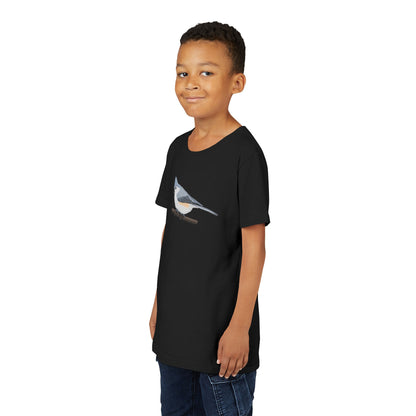 Tufted Titmouse Birding & Birdwatching Bird Youth T-Shirt