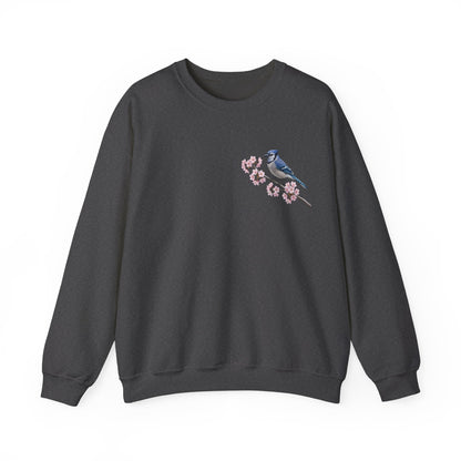 Blue Jay Sweatshirt in Black