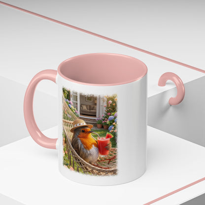 Robin Rosi Hammock and Smoothie Mug for Bird Lovers