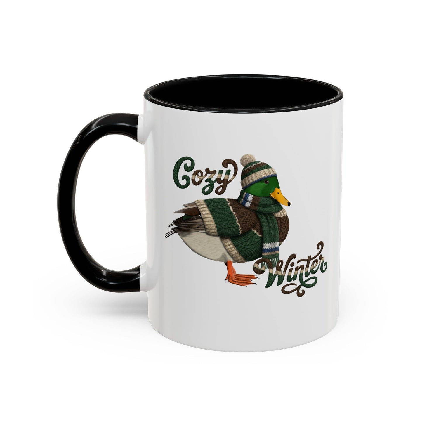 マガモの陶器製コーヒーマグ – バードウォッチャーへのカスタムギフト