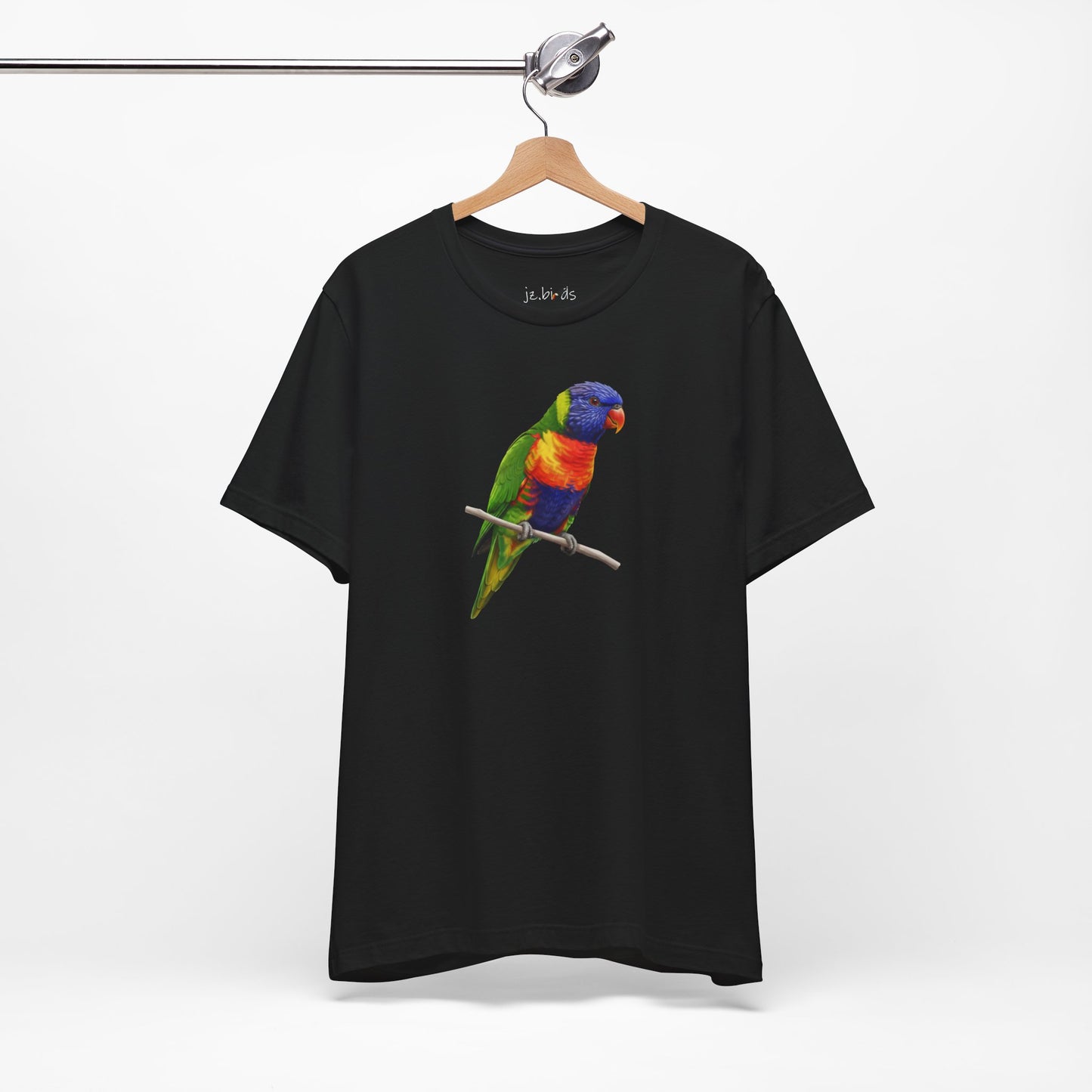 Rainbow Lorikeet T-Shirt | Unisex Bird Lover Tee | Wildlife Birder Gift