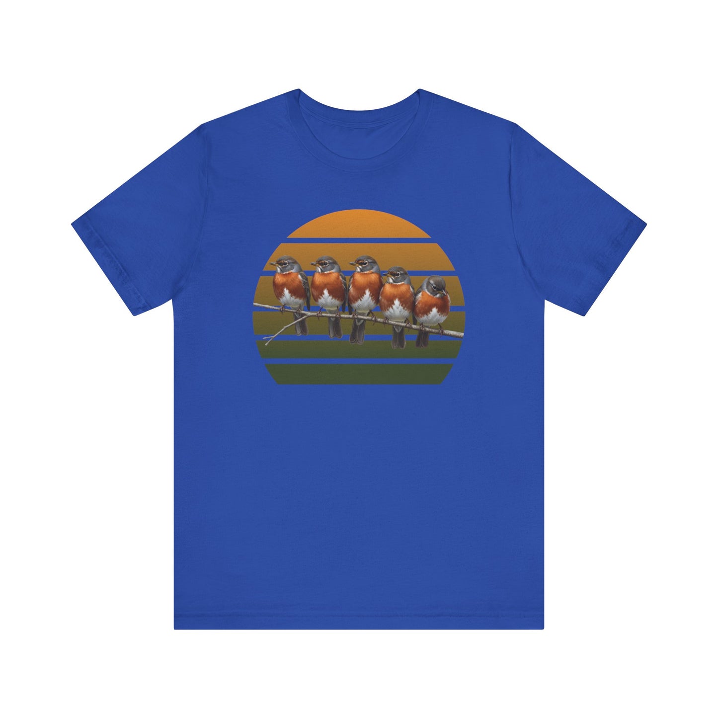 American Robin Premium T-Shirt | Unique Birdwatcher & Birder Gift by jz.birds