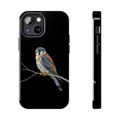 American Kestrel iPhone Case – Premium Tough Phone Cover Black