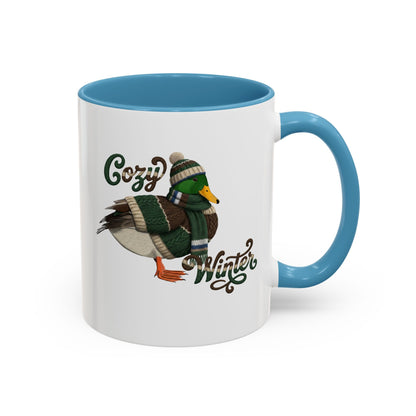 マガモの陶器製コーヒーマグ – バードウォッチャーへのカスタムギフト