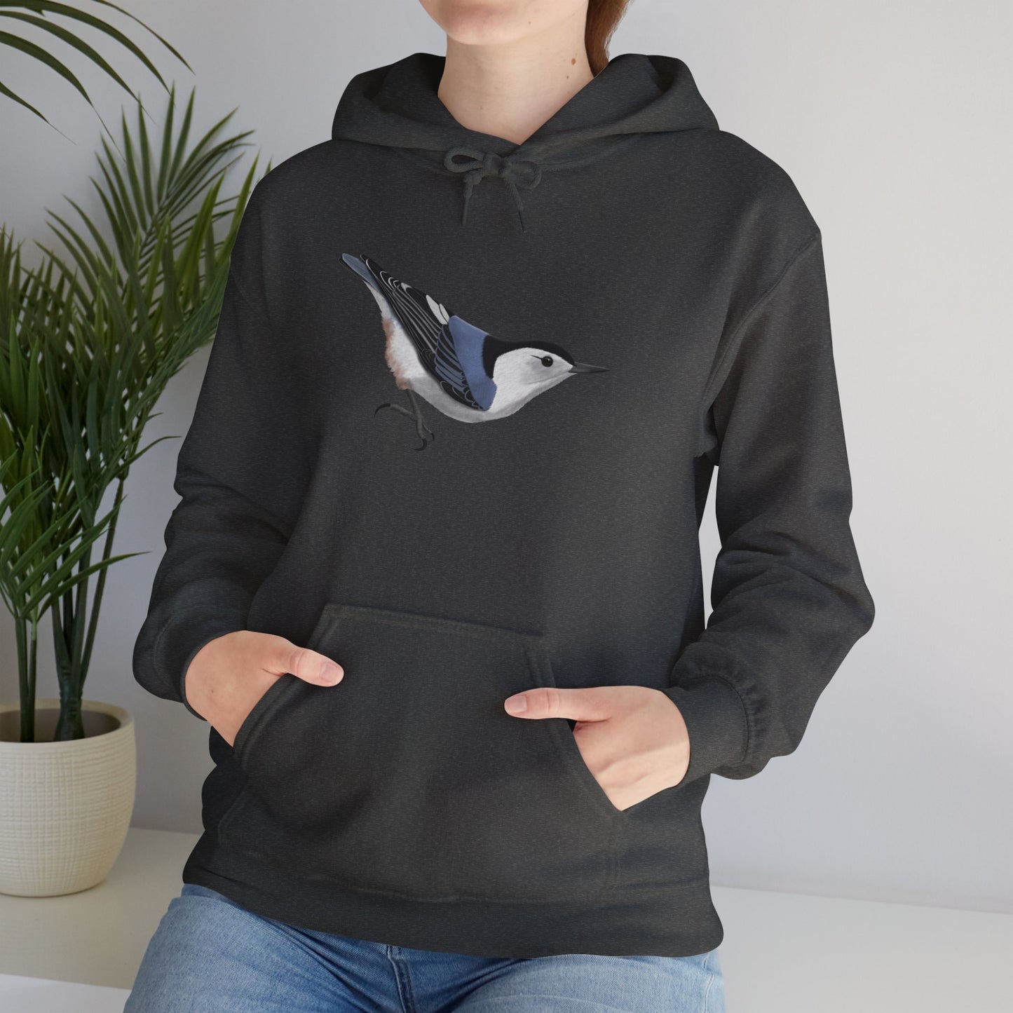 Nuthatch Bird Birdwatching Birder Hoodie