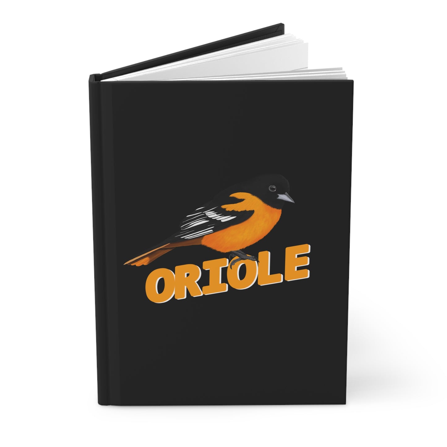 Oriole Bird Hardcover Journal 150 Pages A5 for Bird Lovers & Bird Watchers