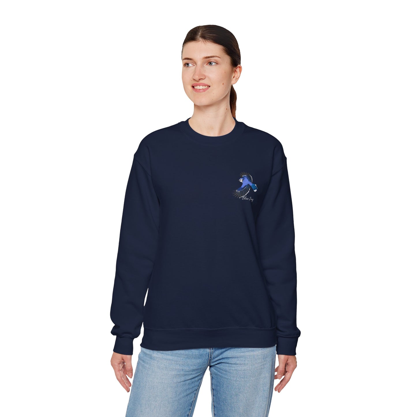 Blue Jay Birding Birdwatching Bird Sweatshirt