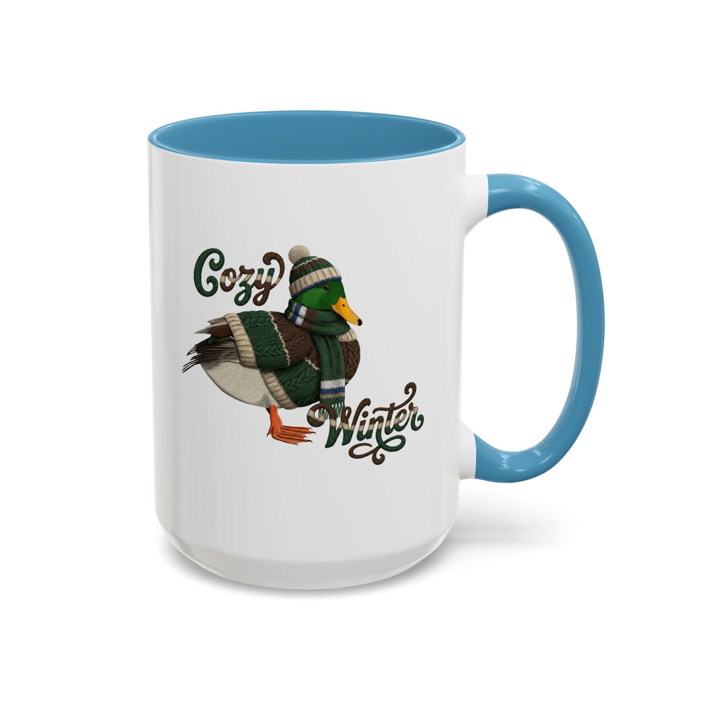 マガモの陶器製コーヒーマグ – バードウォッチャーへのカスタムギフト