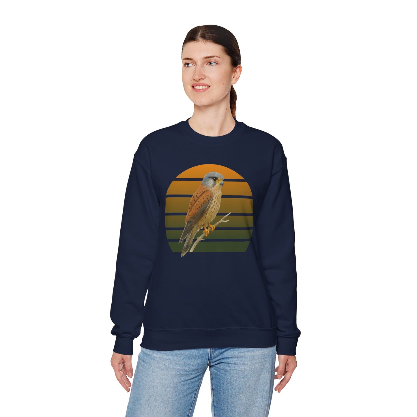 Kestrel Bird Lover & Bird Watching Bird Sweatshirt