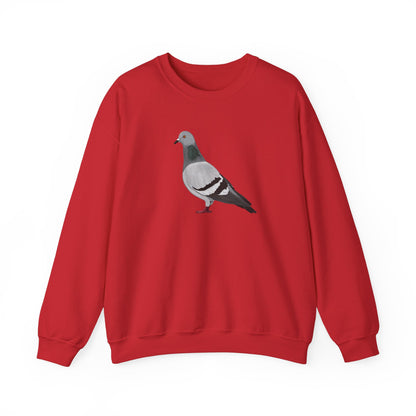 Pigeon Bird Watcher Biologist Crewneck Sweatshirt