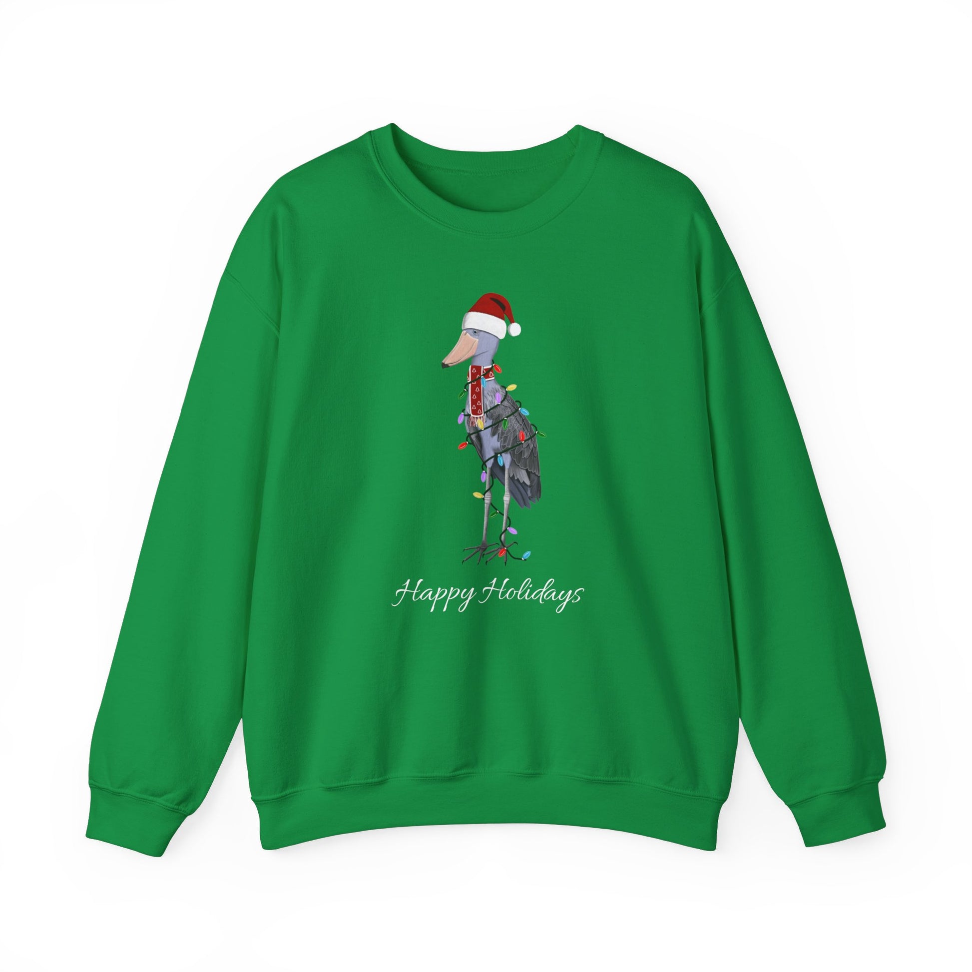 Shoebill Sweatshirt in Forest Green