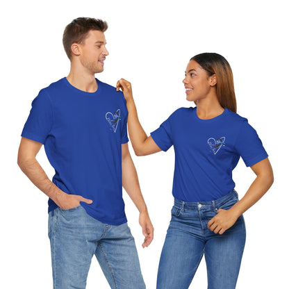 Blue Jay Heart Birdwatcher Bird T-Shirt