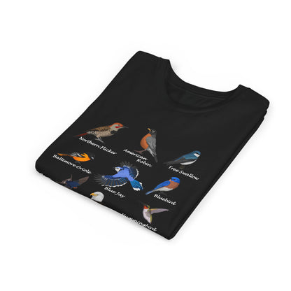 Bald Eagle Blue Jay Cardinal Oriole Hummingbird Birding & Birdwatching Bird Youth T-Shirt