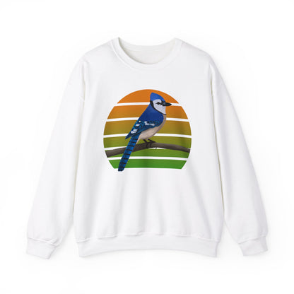 Blue Jay Birdlover Ornithologist Bird Sweatshirt