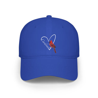 Cardinal Hat – One size, Cotton, Unisex, Backyard Birding