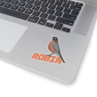 American Robin Sticker Bird Lover & Bird Watcher